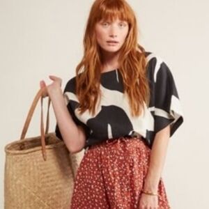 The Odells Linen Reversible Women's Blouse